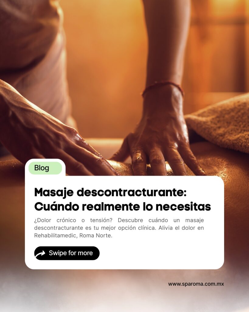 Masaje descontracturante