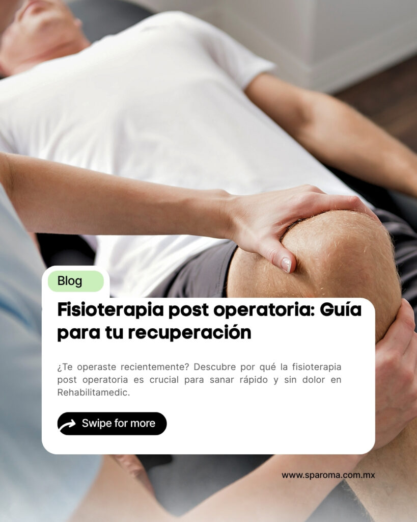 Fisioterapia post operatoria